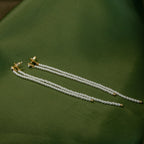 Long Pearl Earring
