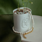 Pearl Necklace With Chain