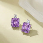 Lavender Radiance Stud Earrings