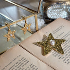 Pearl Starfish Earring