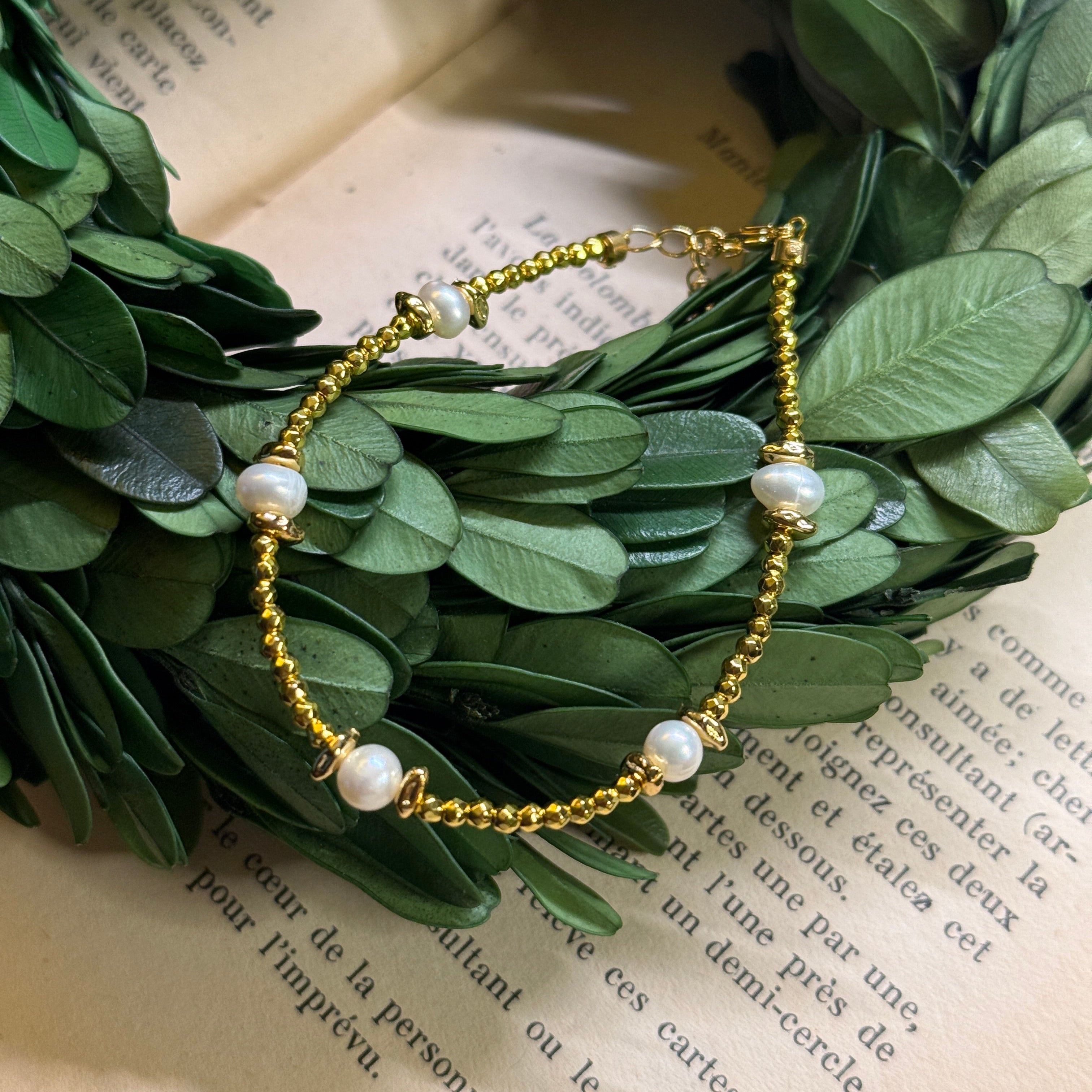 Golden Clip Bracelet
