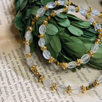 Rock Crystal and Tiger’s Eye Necklace