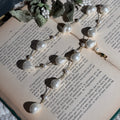 Faux Baroque Pearl Long Necklace