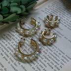 Pearl Hoop Earring