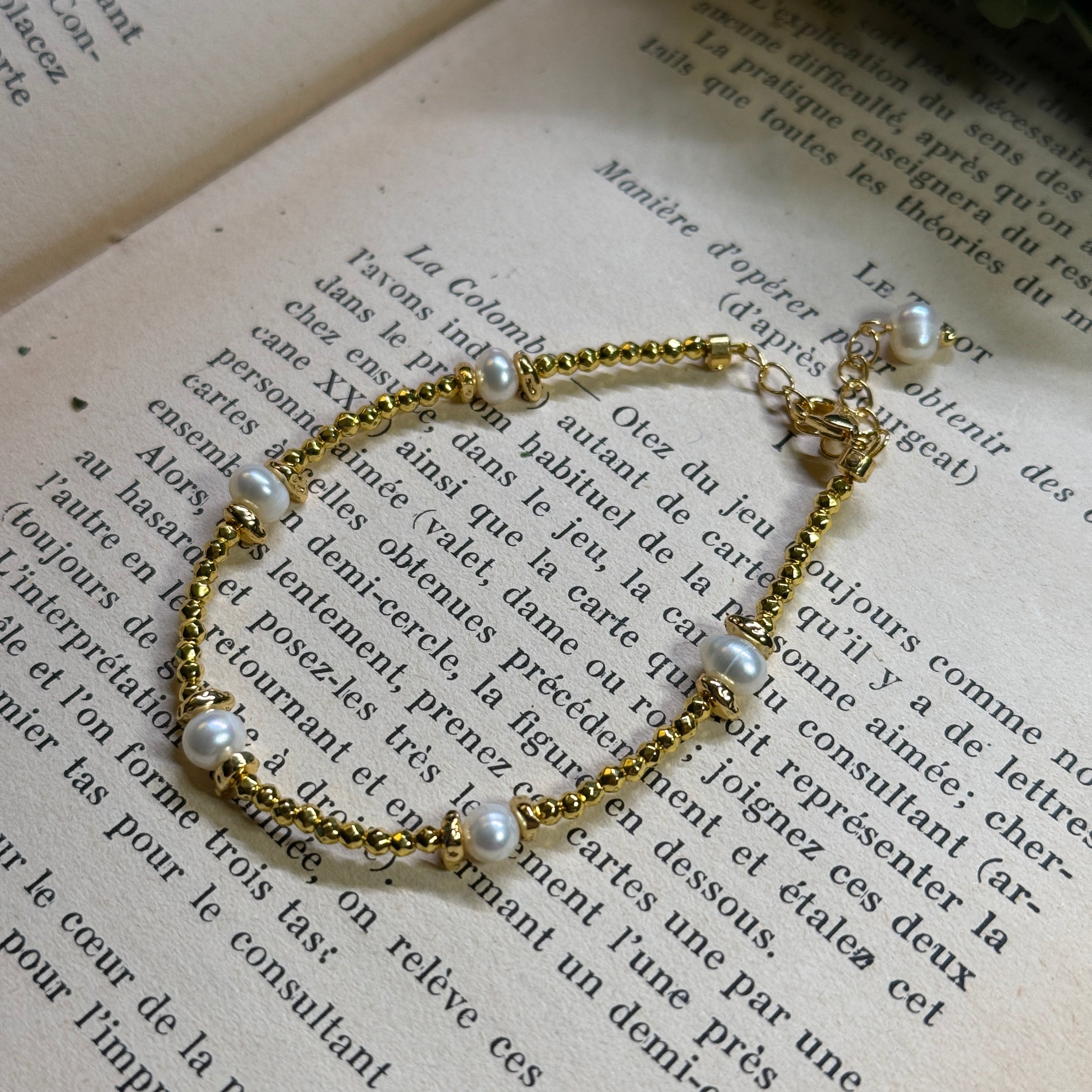 Golden Clip Bracelet