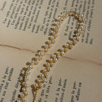 Pearl Lace Adjustable Necklace
