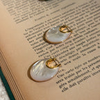 Natural Shell Hoop