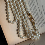 Classic Long Pearls Necklace