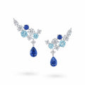 Azure Royale Sapphire Pendant Necklace