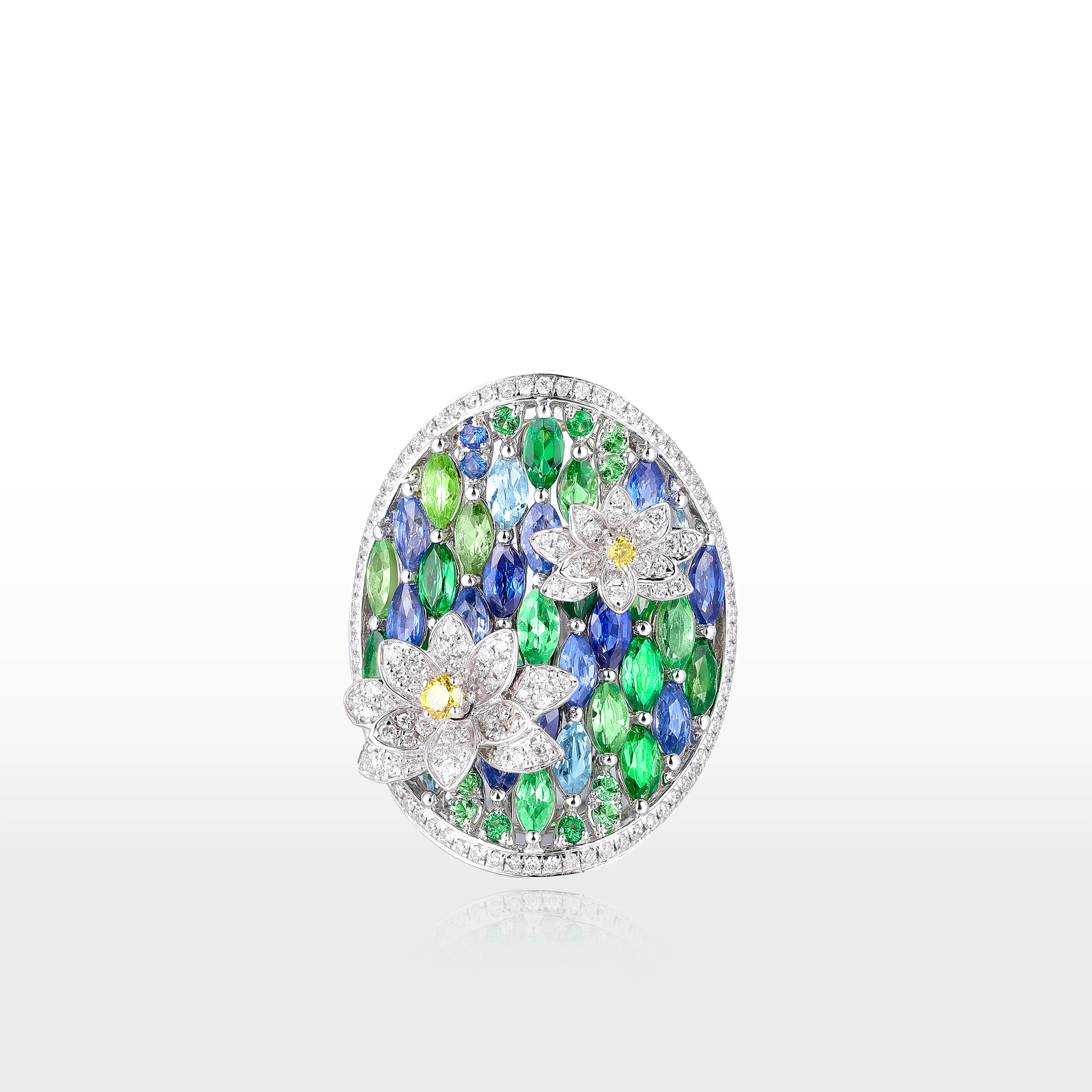 Lotus Garden Ring