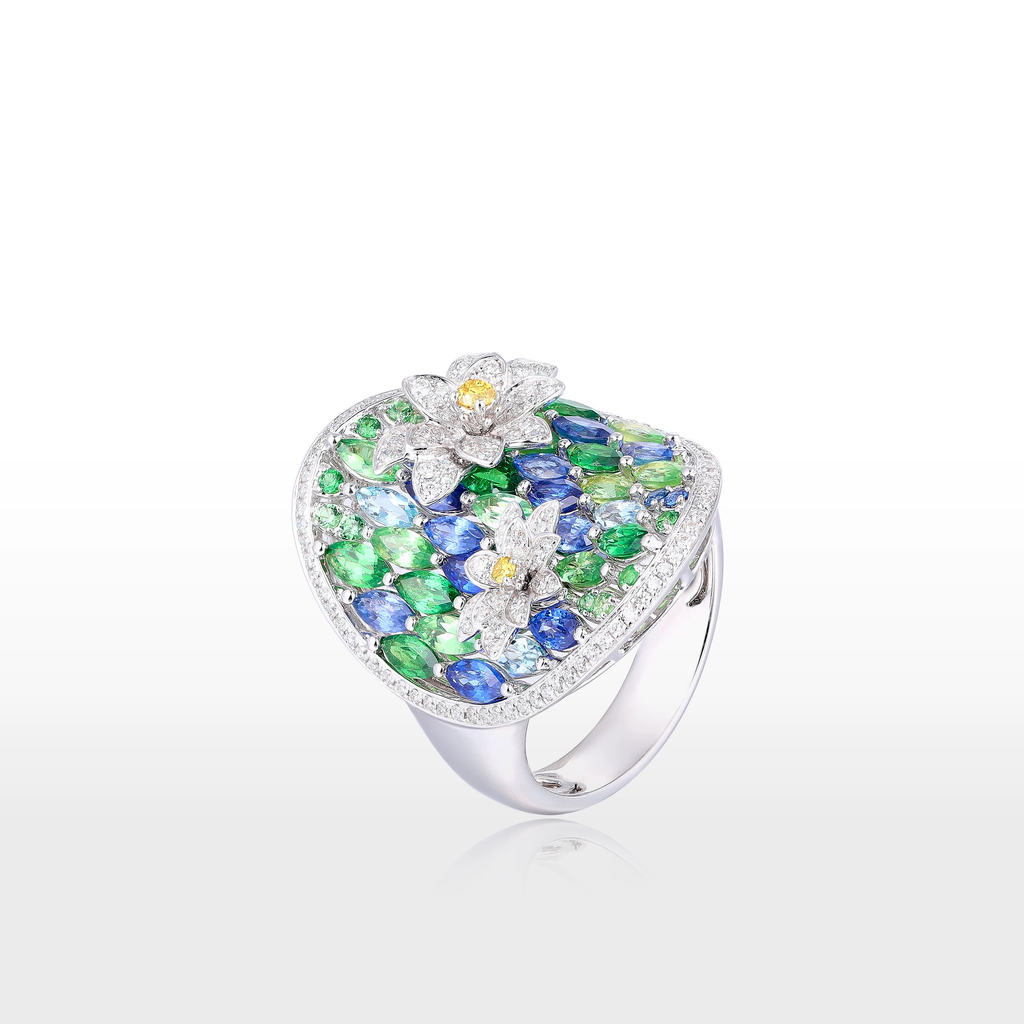 Lotus Garden Ring
