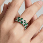 Emerald Vine Ring