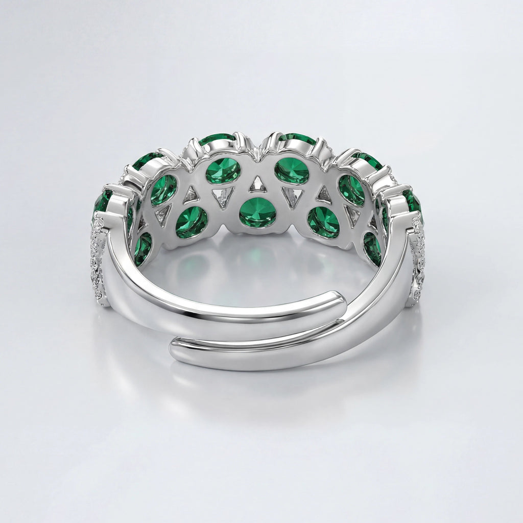 Emerald Vine Ring