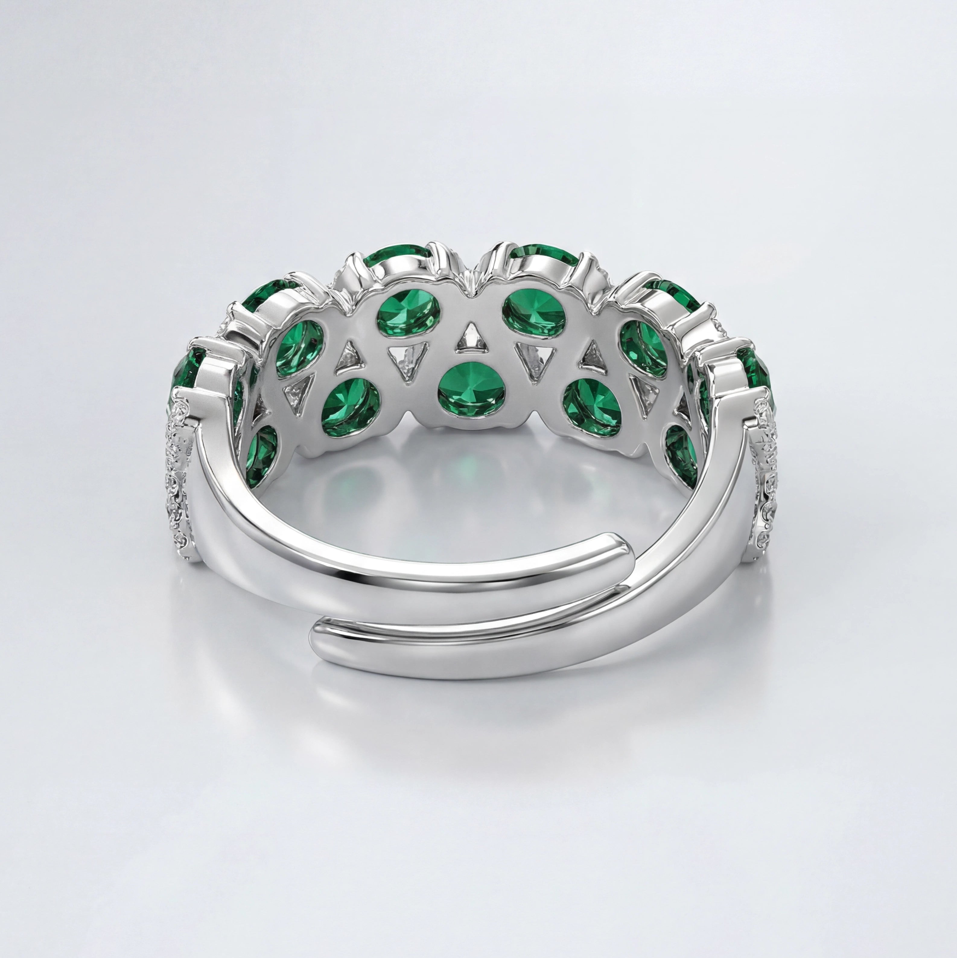 Emerald Vine Ring