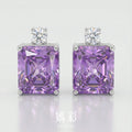 Lavender Radiance Stud Earrings